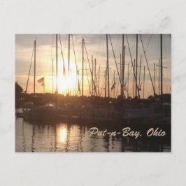 Småboksfoto, Put-n-Bay Sunset Boats Vykort