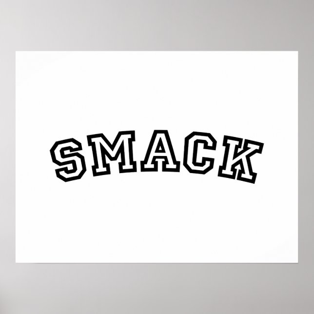 SMACK POSTER (Framsidan)