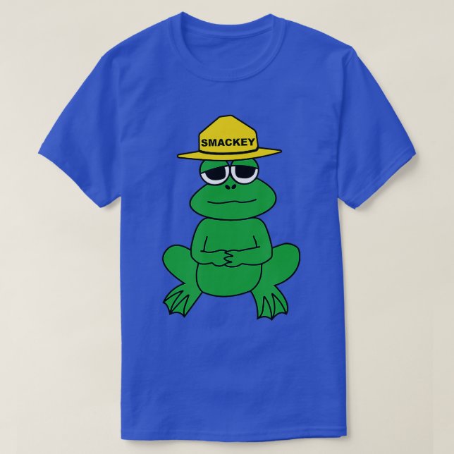 Smackey the Frog T Shirt (Design framsida)