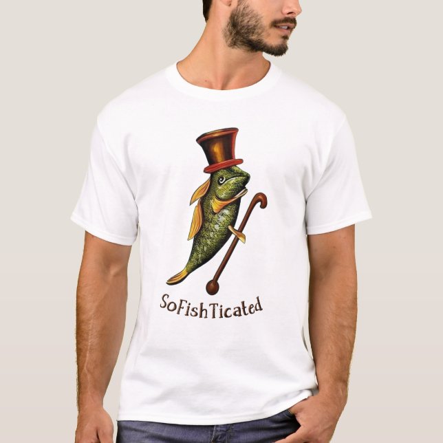 Småfiskad Tee Shirt (Framsida)