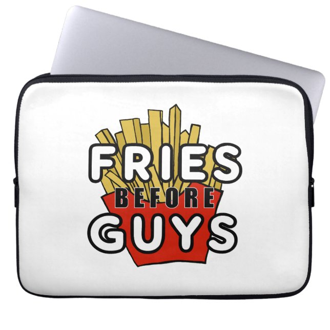 Småfiskar för rolig laptop sleeve för grabbar (Framsidan)