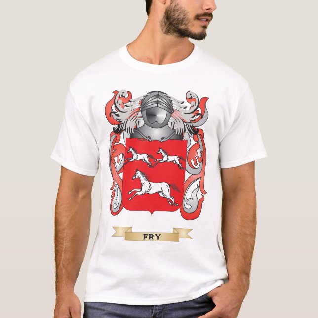 Småfiskvapensköld T Shirt (Framsida)