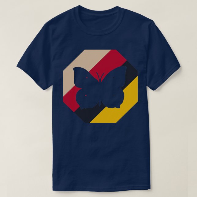 Småflygets utformning vår sommarens vattenpelare t shirt (Design framsida)