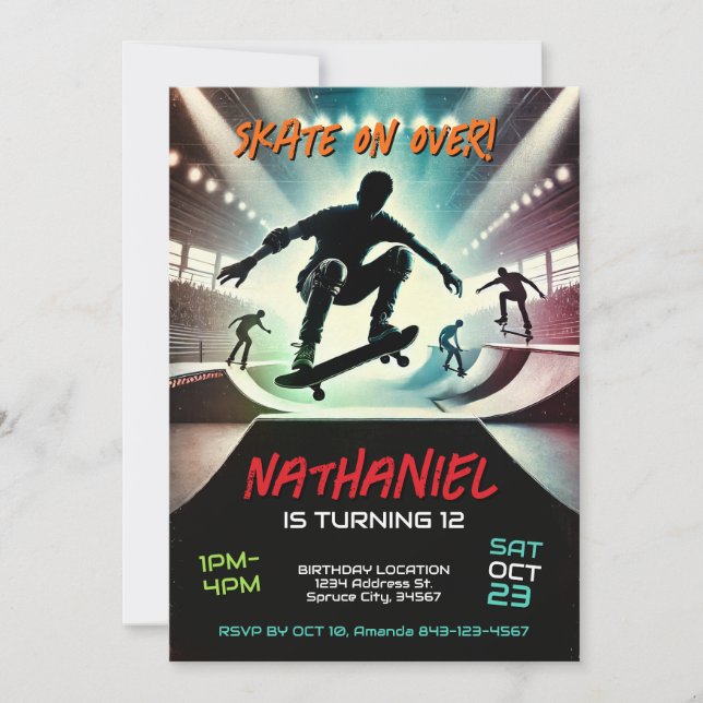 Småfödelsedag - inbjudan för pojkar (Framsida)