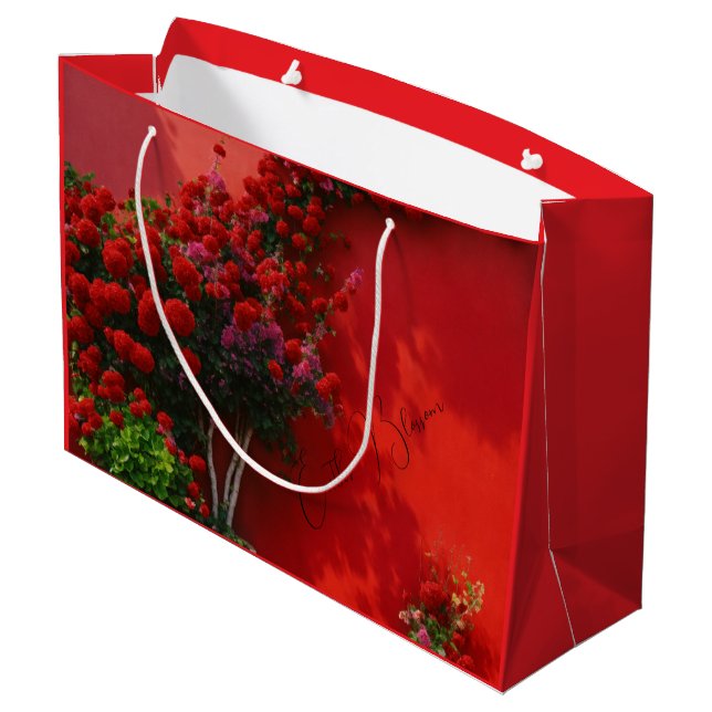 #SmåFöretagFörpackningPresentpåse (Baksidan Vinklad)