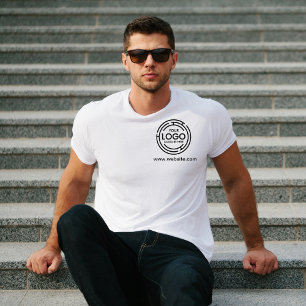 Småföretagsreklam för Logotyp för små företag T Shirt