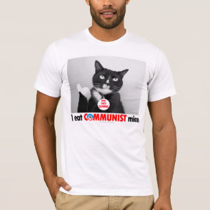 Smågräl-- katten som åt CommiemusT-tröja Tee