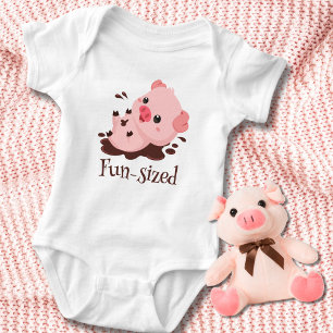 Smågris av typen Cute Roligt T Shirt