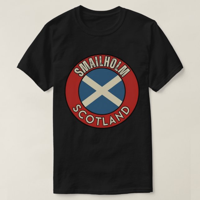 Smailholm, Skottland T Shirt (Design framsida)