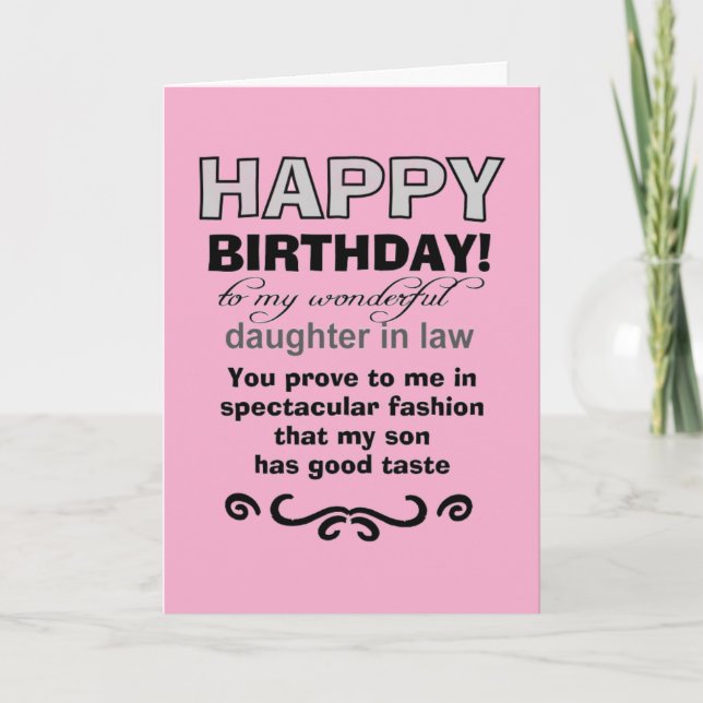 Smak av bra hos födelsedagsson kort (Framsida)