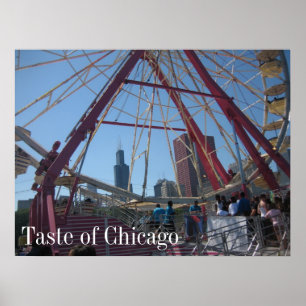 Smak av Chicago Poster