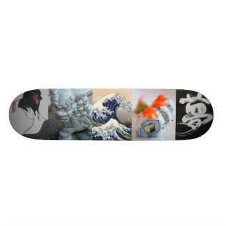 Smak av den Japan skateboarden Skateboard Bräda 21,5 Cm