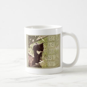 Smak av liv kaffemugg