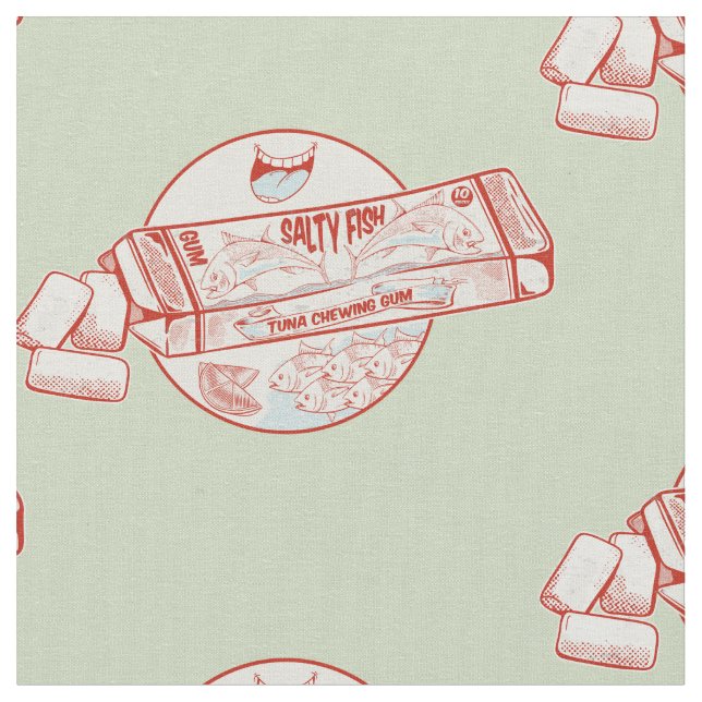 Smak av tuggummi tyg (Närbild)