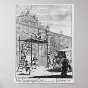 Smak eller Burlington grind, 1732 Poster