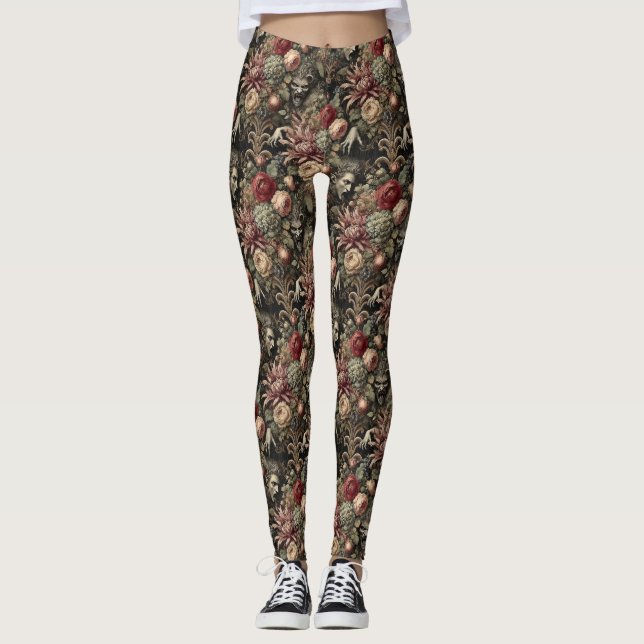 Smak som Baroque - gotin Victorian Leggings (Framsida)