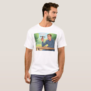 Smak som Chicken manar vit T-shirt
