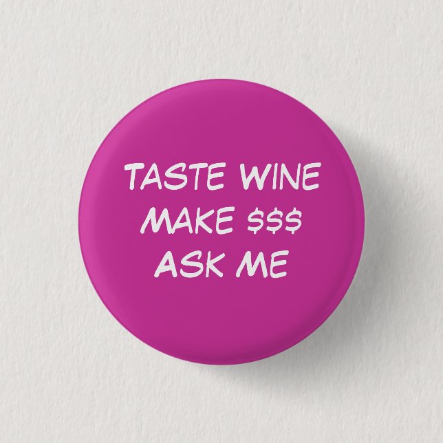 Smak WineMake Ask mig Knapp (Framsida)