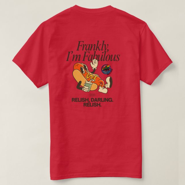 Smaka älskling Smaka stolthet T-shirt (Design baksida)
