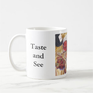 Smaka och se. Psalm 34:8 Kaffemugg