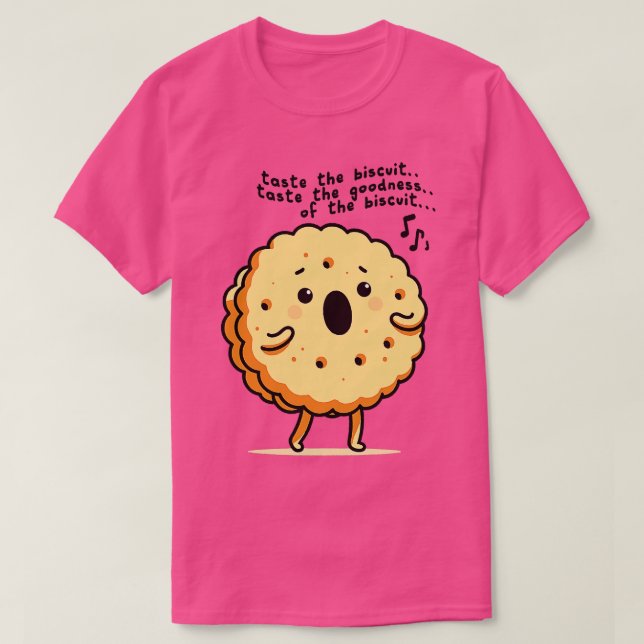 Smaka på Biscuit T Shirt (Design framsida)