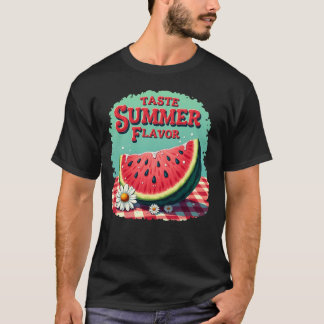Smaka sommarens smak vattenmelon T-shirt