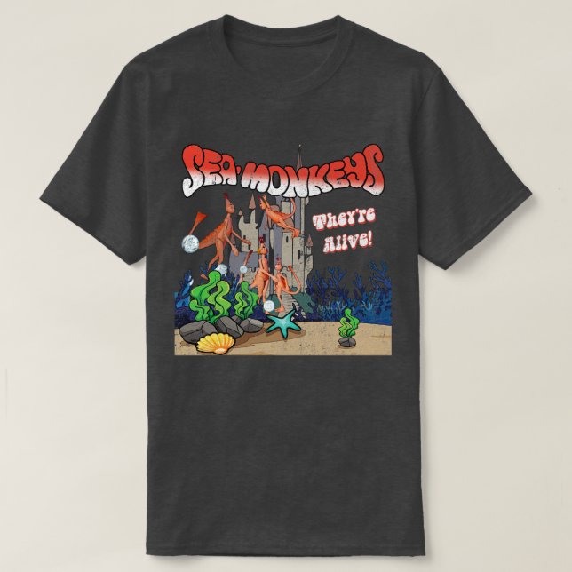Smakade sjöapor t shirt (Design framsida)