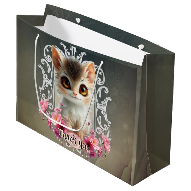 Smakande, flytande kattunge (Framsidan Vinklad)