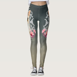 Smakande, flytande kattunge leggings