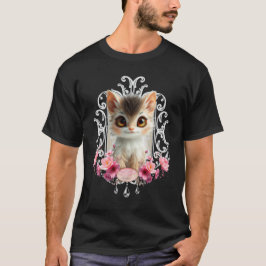 Smakande, flytande kattunge t shirt