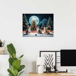 Smakande julafton med Kittens Poster