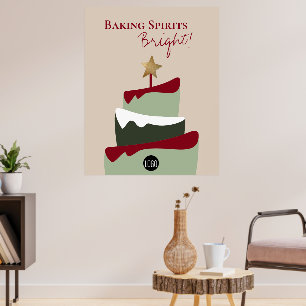 Smakande sprit Blåsäck humor jul Poster
