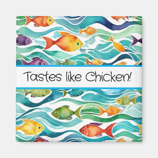 Smakar som Chicken! Lönsam köksmagnet Magnet