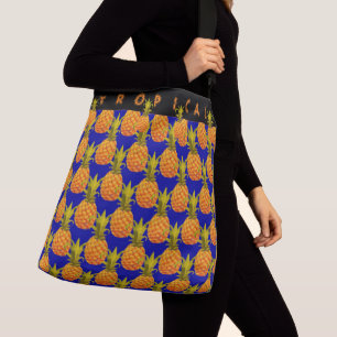 Smaken av sötheten Ananas Carry-all Tote Bag Axelväska