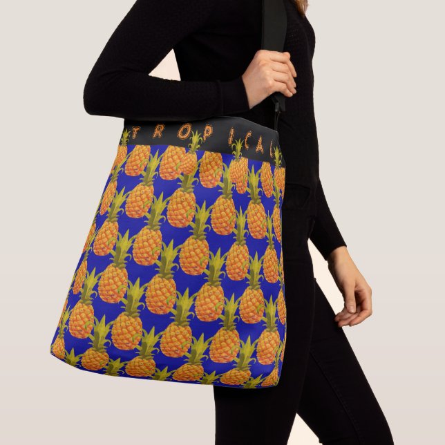 Smaken av sötheten Ananas Carry-all Tote Bag Axelväska (Närbild)