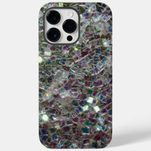 Smakfärgad mosaik i silver