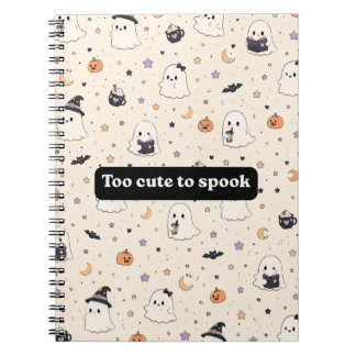Smakfullt sötsak Halloween Spiralblock – Mini Spök