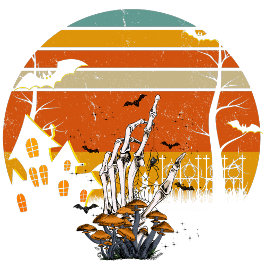 Smakfullt spöklika stämning t shirt