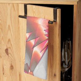 Smaklax eller persika, extremt grov, digitaliserad kökshandduk