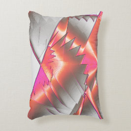 Smaklax eller persika, extremt grov, digitaliserad prydnadskudde