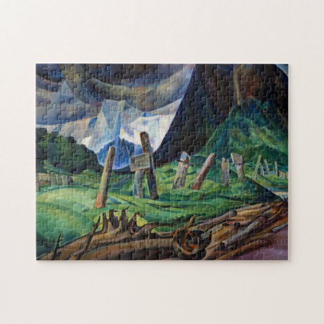 Smaklig, 1930 av Emily Carr Pussel (Horisontell)