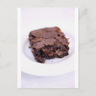 Smaklig Brownie Vykort