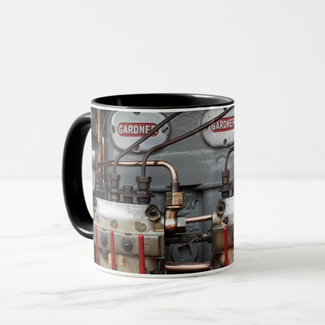Smaklig diesel mugg (Framsida vänster)