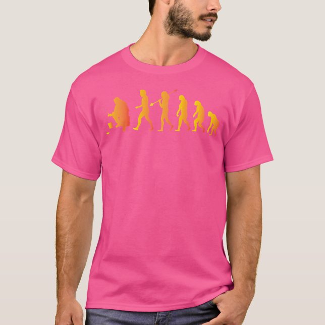 Smaklig isfiskevolution Få din isfiskeinsats O T Shirt (Framsida)