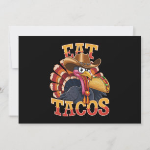 Smaklig julgryte Ät Tacos Rolig Mexikan Inbjudningar
