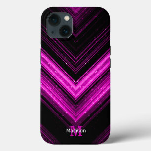 Smaklig magenta av metallisk shock rosa, Monogram