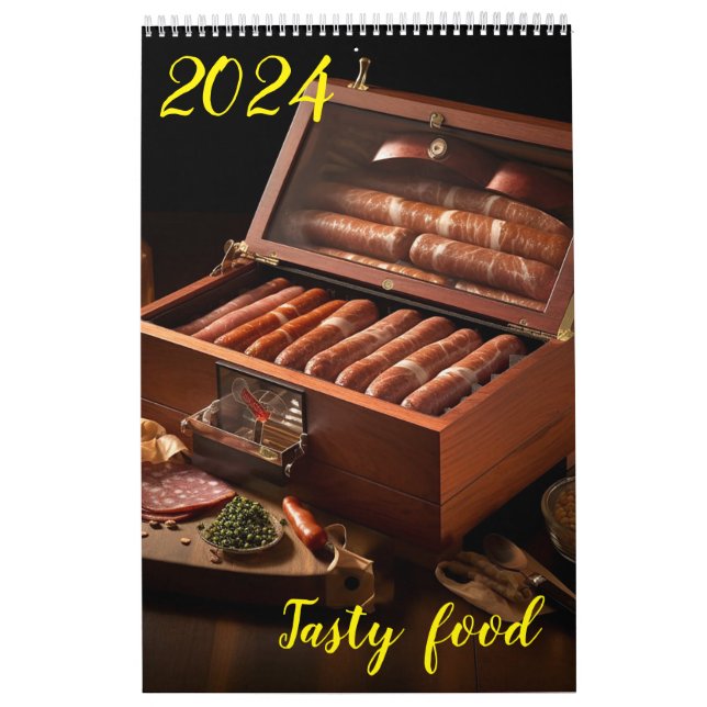 Smaklig mat. 2024 kalender (Omslag)