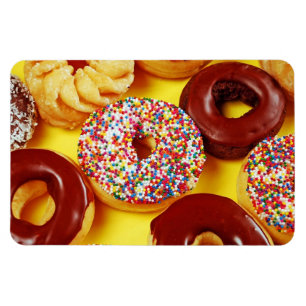 Smaklig ny donutsmagnet magnet
