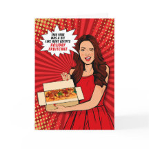 Smaklig och Sarkastisk julfrukt, tårta, poppost