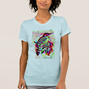Smaklig semesterfågel i bild tee shirt